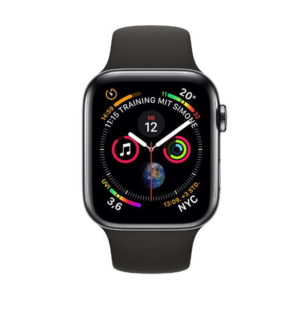 Apple Watch Series 4 44 mm GPS + Cellular Sport (czarny)