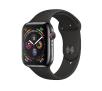 Apple Watch Series 4 44 mm GPS + Cellular Sport (czarny)