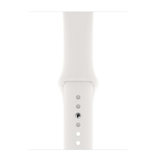Apple Watch Series 4 44 mm GPS + Cellular Sport (biały)
