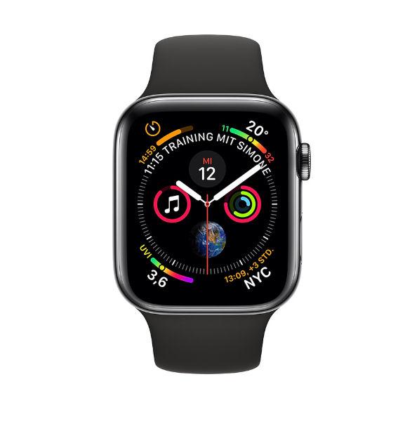 Apple Watch Series 4 40 mm GPS + Cellular Sport (czarny)