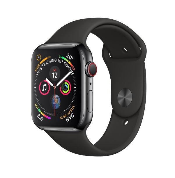Apple Watch Series 4 40 mm GPS + Cellular Sport (czarny)