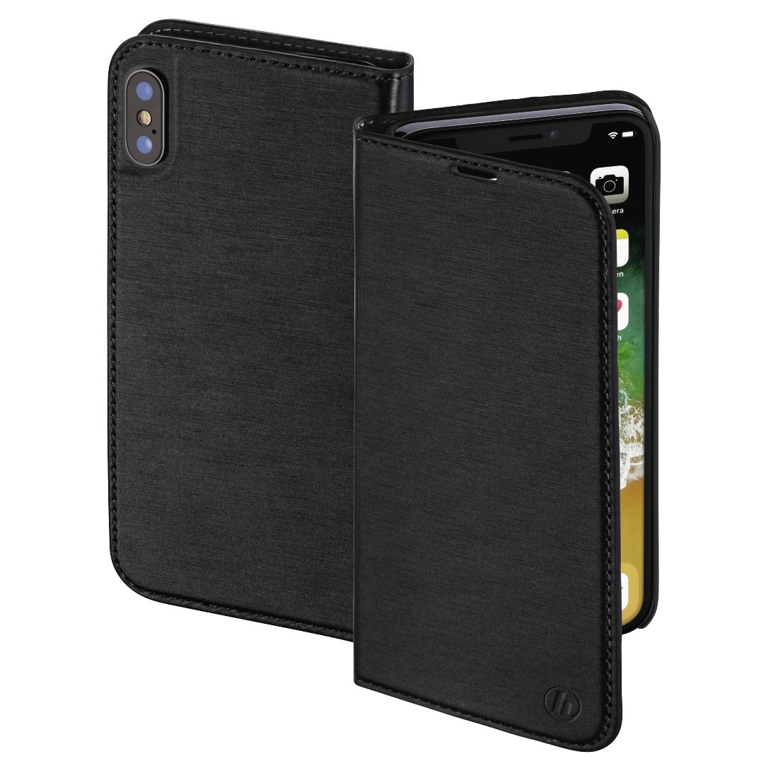 Etui Hama Slim Booklet Case do iPhone X (czarny)