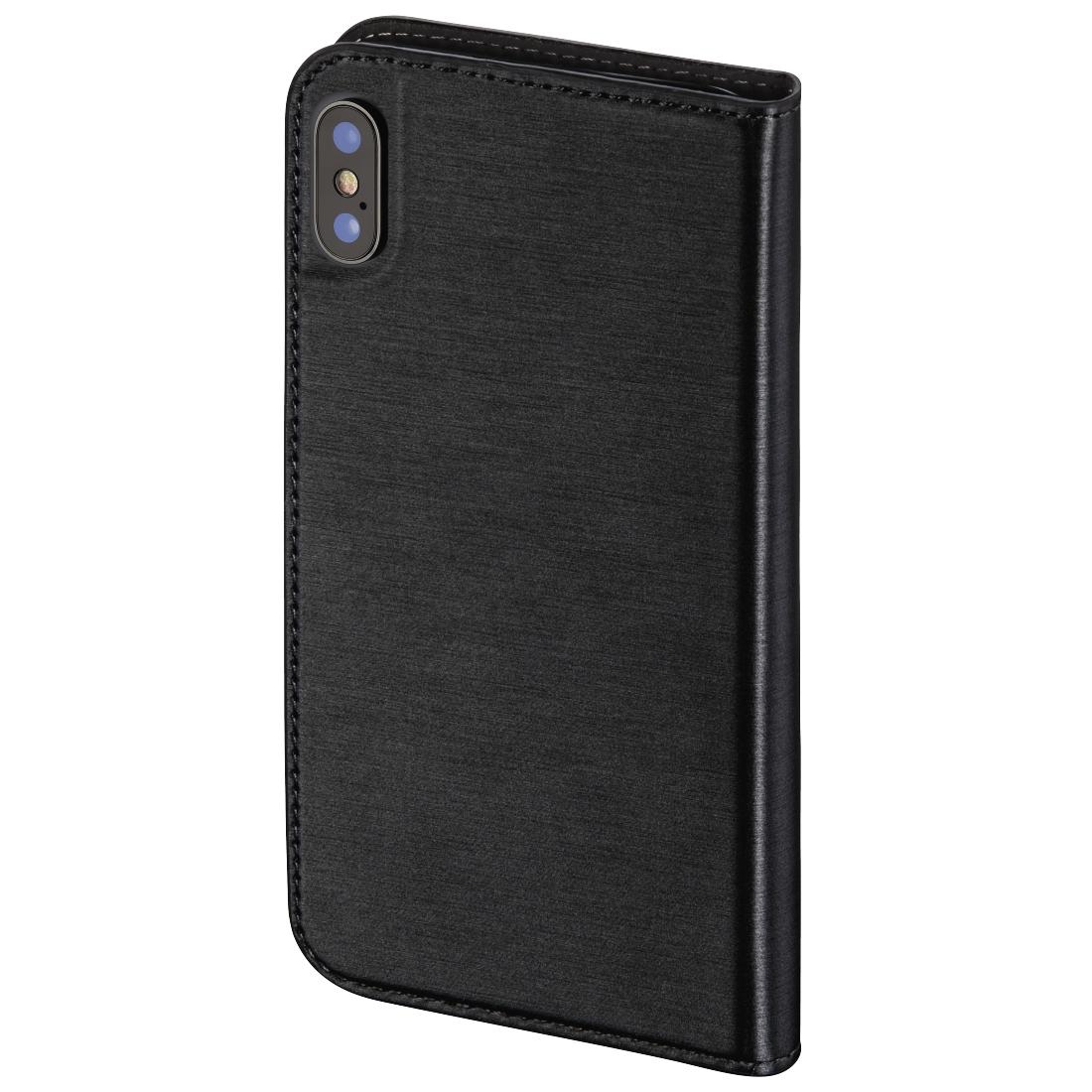 Etui Hama Slim Booklet Case do iPhone X (czarny)