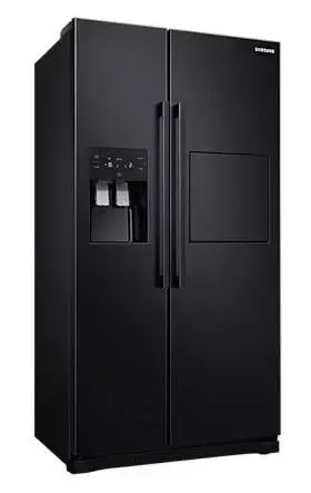 Lodówka Samsung RS50N3913BC Pełny No Frost 178,9cm Dystrybutor wody Czarny