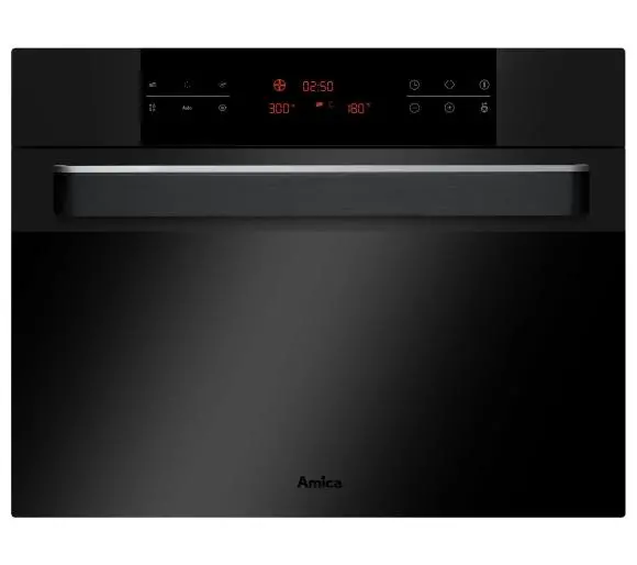 Духовка з мікрохвильовою піччю Amica AMMB44E3GCB Q-TYPE