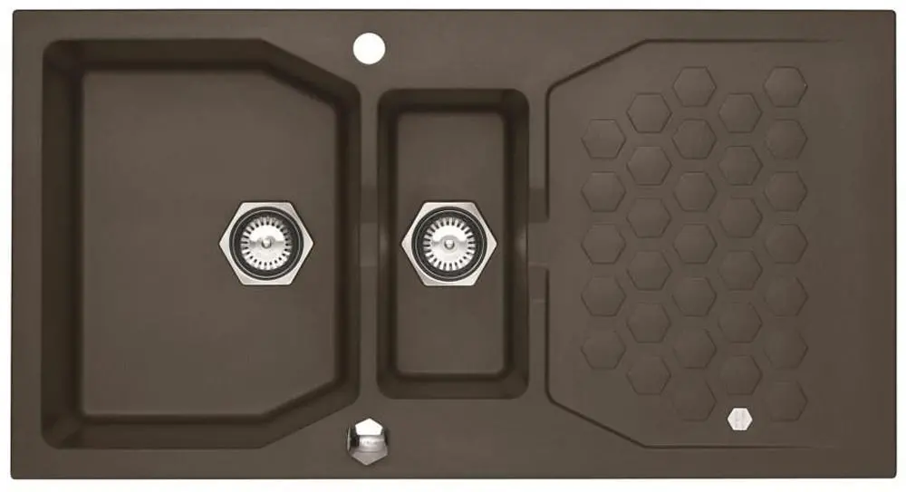 Zlewozmywak Alveus Sensual 70 4307003 Granitowy Czekoladowy