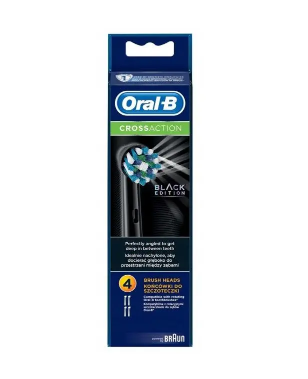 Końcówka do szczoteczki Oral-B Cross Action 4szt.