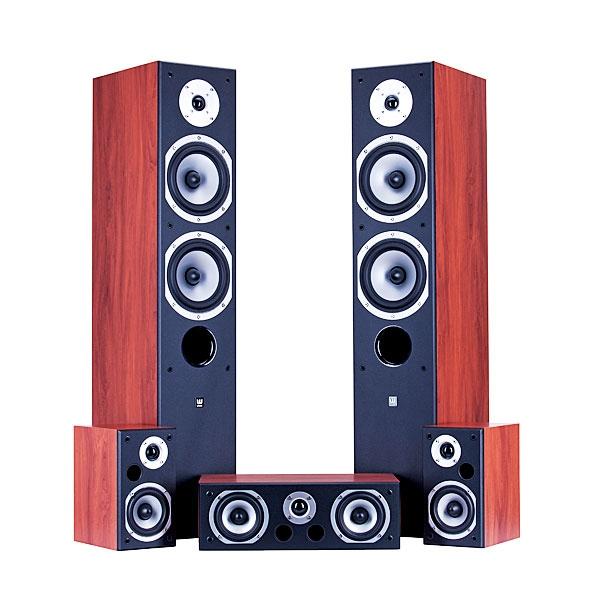 Zestaw kolumn Wilson MoviX 5.0 (orzech)