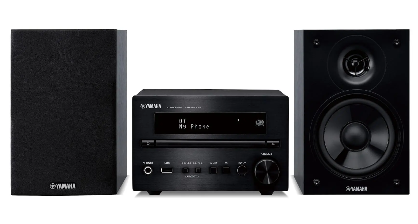 Wieża Yamaha PianoCraft MCR-B270D 40W Bluetooth Radio FM, DAB+ Czarny