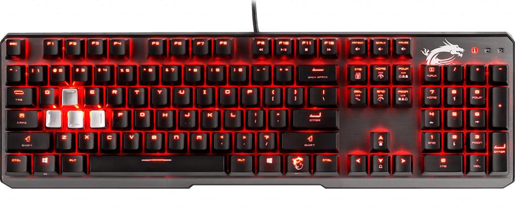 Klawiatura mechaniczna MSI Vigor GK60 CR US