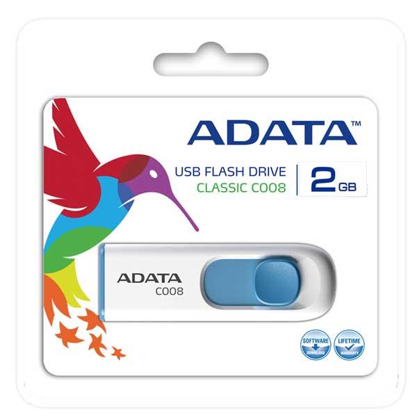 PenDrive Adata C008 8GB USB 2.0 (biały)