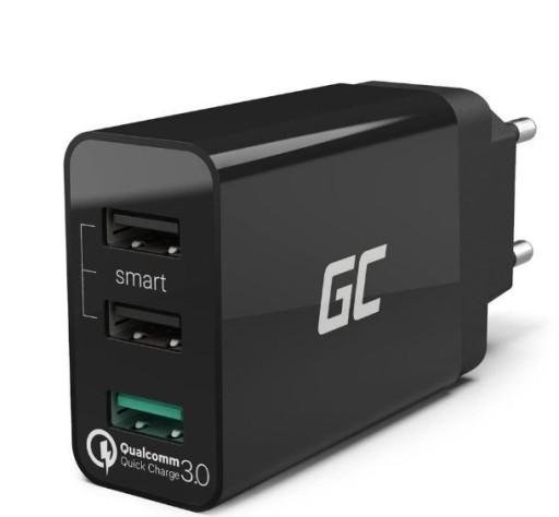 Green Cell ładowarka  3x USB Quick Charge 3.0