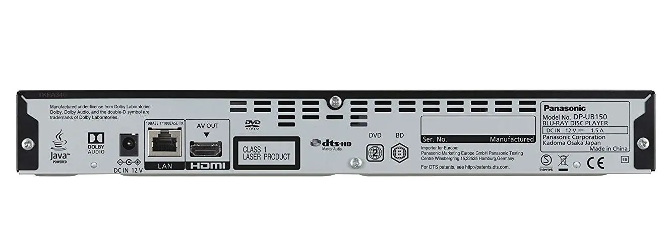 Odtwarzacz Blu-ray Panasonic DP-UB150
