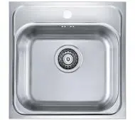 Alveus Basic 140 1100905K Stalowy Satyna