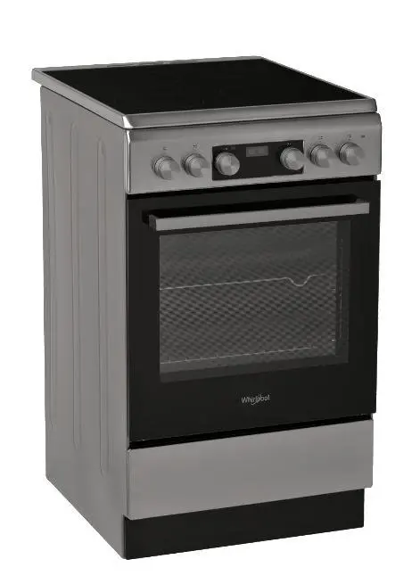 Kuchnia elektryczna Whirlpool WS5V8CCX/E Termoobieg