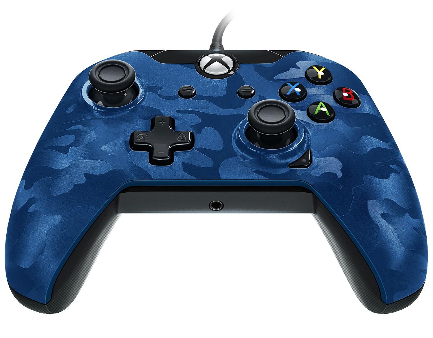 Pad PDP przewodowy Deluxe Xbox One & Windows (niebieski)