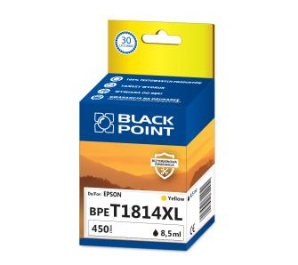 Tusz Black Point BPET1814XL (zamiennik T1814) Żółty 8,5 ml