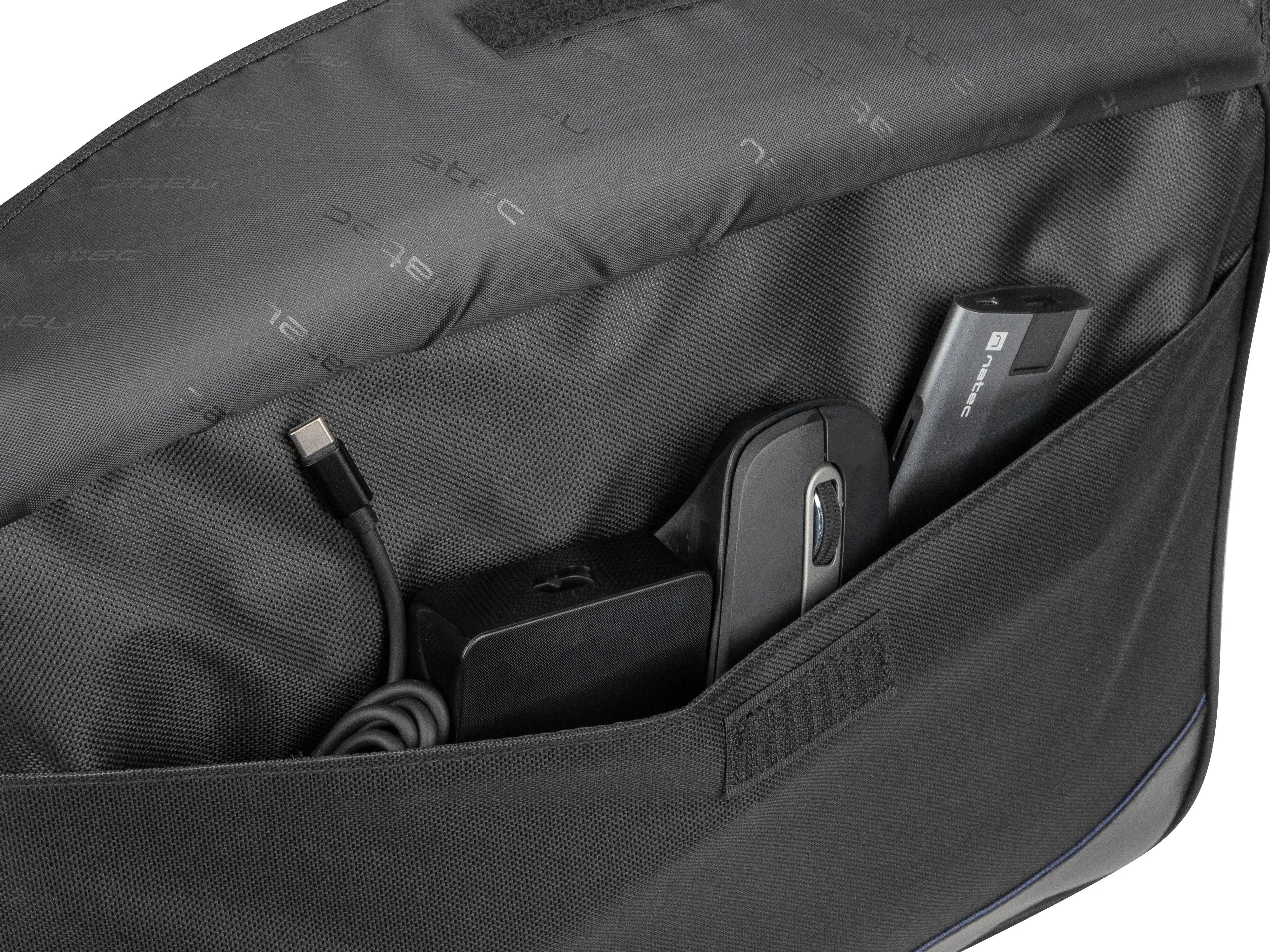 Torba na laptopa Natec Impala 17,3"  Czarny