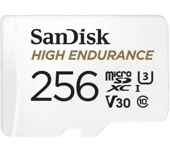 Karta pamięci SANDISK HIGH ENDURANCE microSDXC 256GB V30