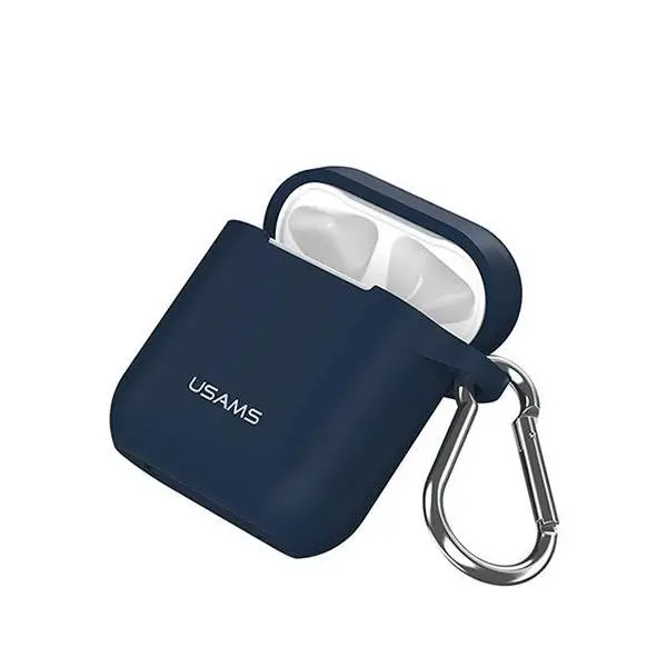 Etui na słuchawki USAMS etui do AirPods US-BH423 Niebieski