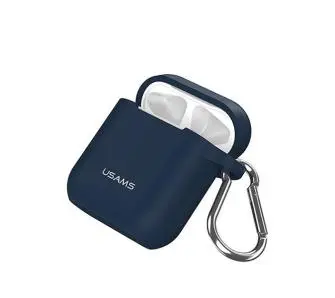 Etui na słuchawki USAMS etui do AirPods US-BH423 Niebieski