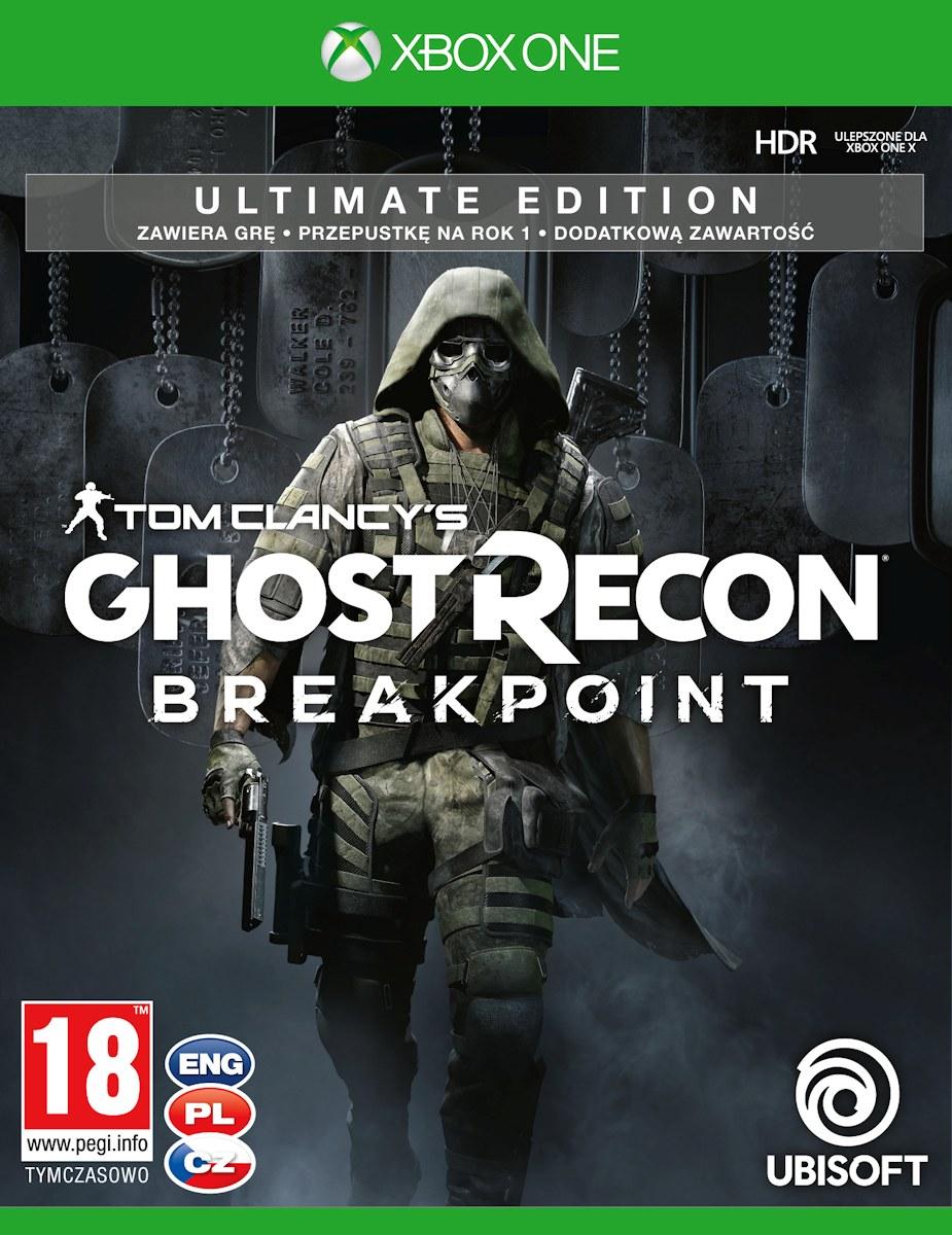 Tom Clancy's Ghost Recon Breakpoint - Edycja Ultimate + figurka Gra na Xbox One (Kompatybilna z Xbox Series X)