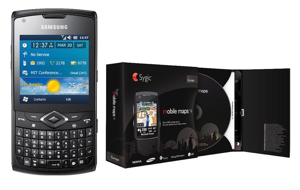 Samsung Omnia Pro 4 GT-B7350 + Sygic Mobile Maps 9 Europa