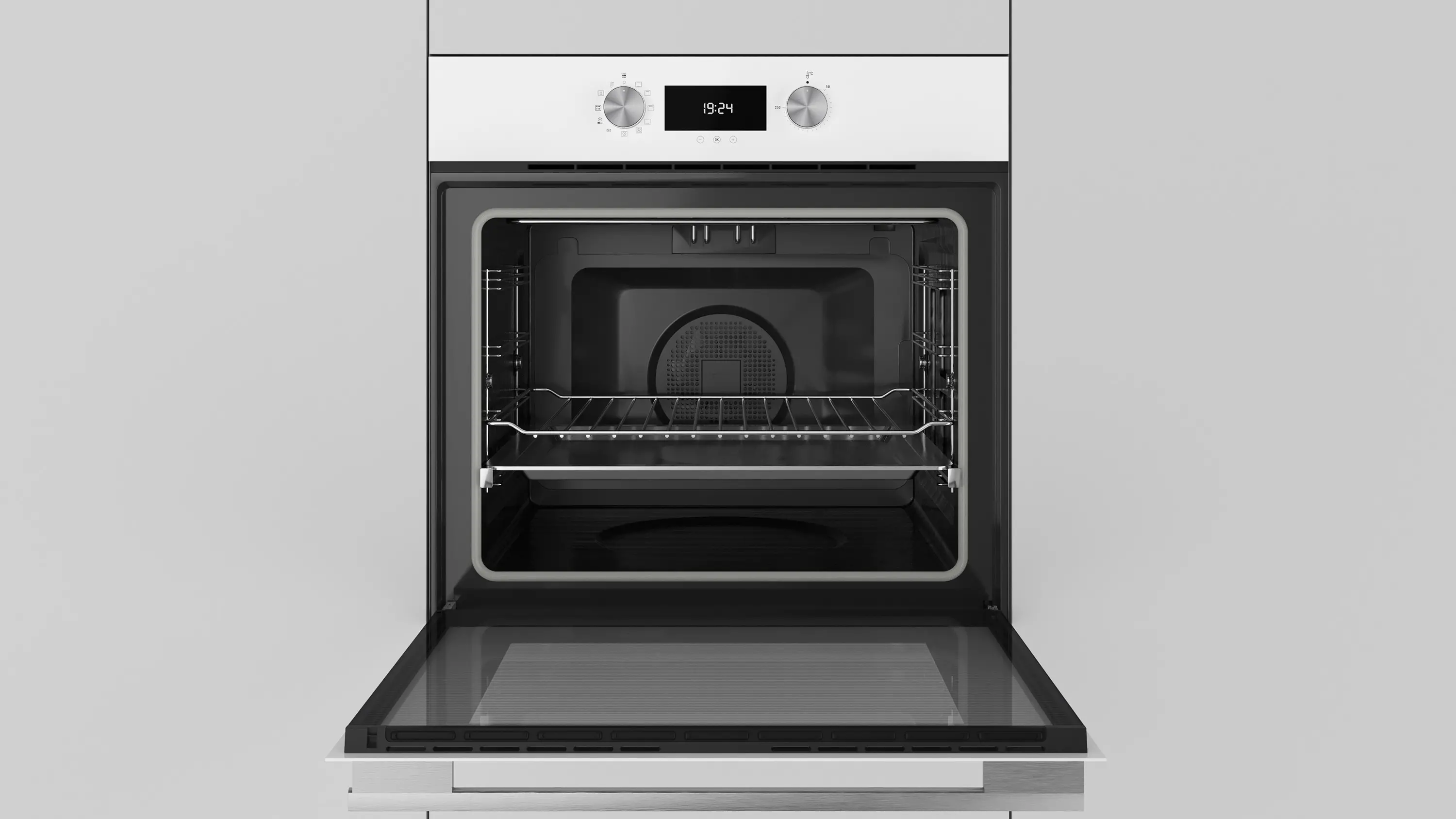 Piekarnik elektryczny Teka Maestro HLB 8400 P WH Termoobieg Białe szkło