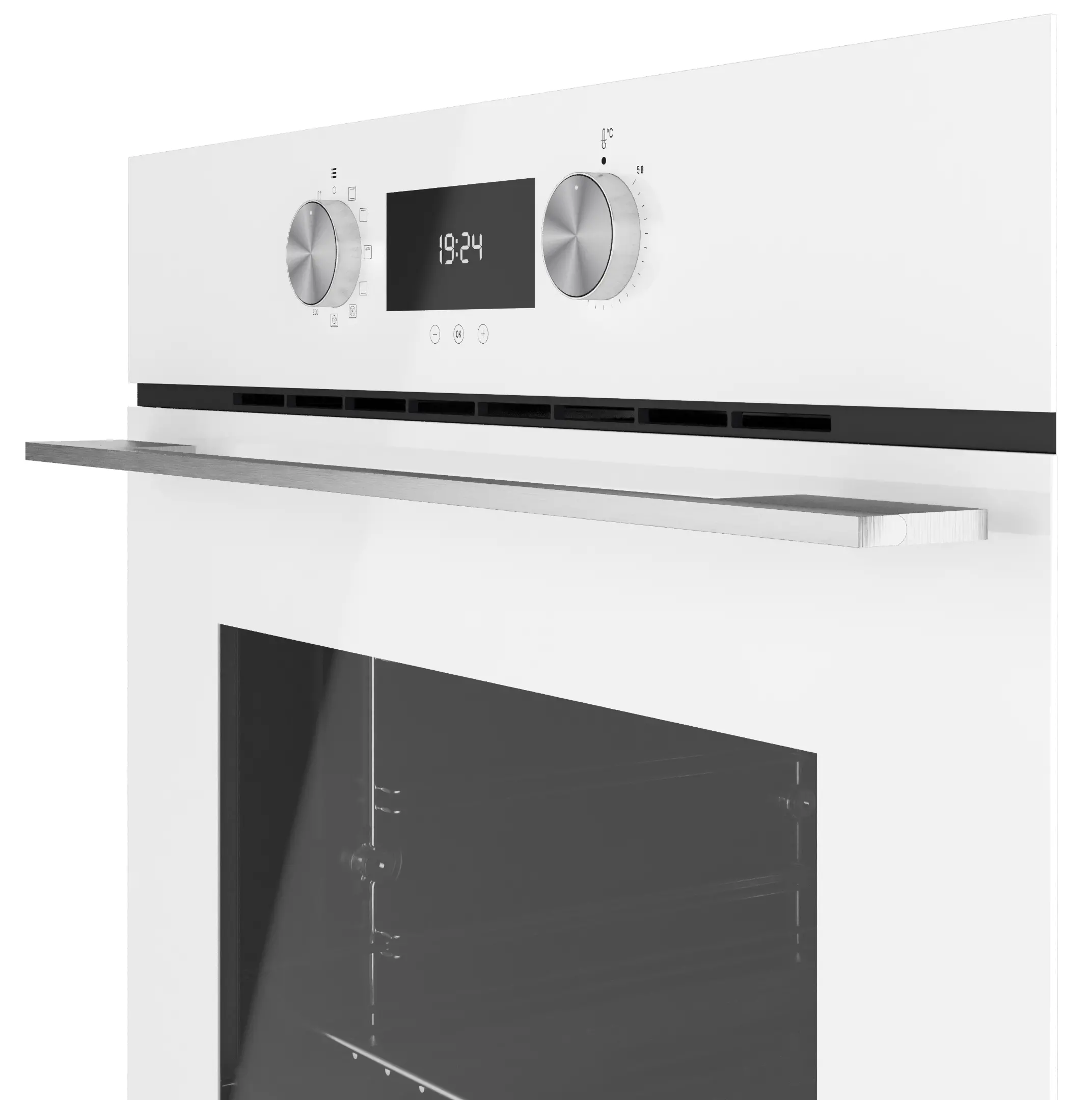 Piekarnik elektryczny Teka Maestro HLB 8400 P WH Termoobieg Białe szkło
