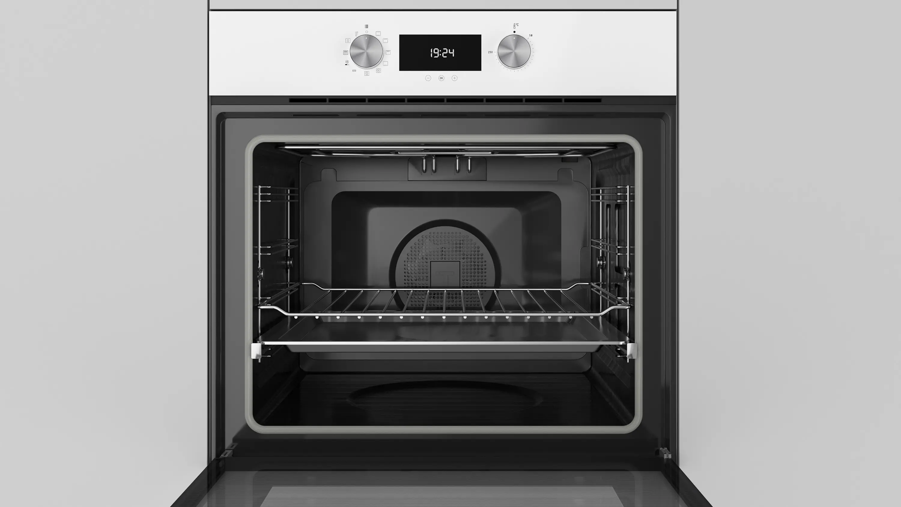 Piekarnik elektryczny Teka Maestro HLB 8400 P WH Termoobieg Białe szkło
