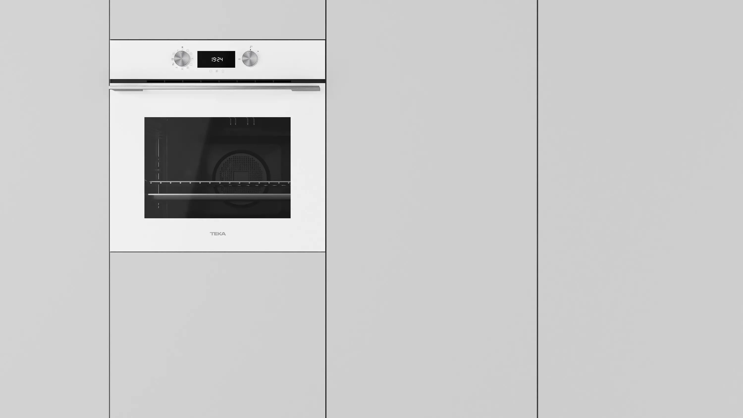 Piekarnik elektryczny Teka Maestro HLB 8400 P WH Termoobieg Białe szkło