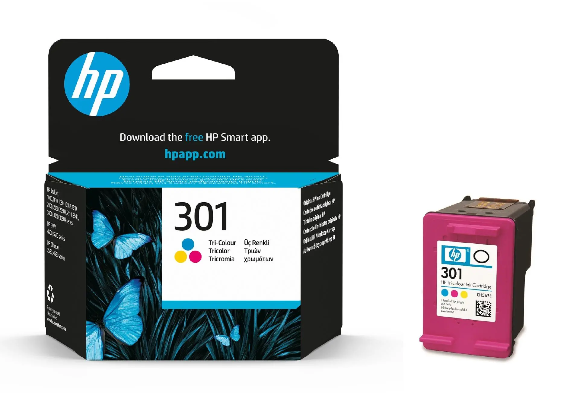 Tusz HP CH562EE nr 301 Kolor 3 ml