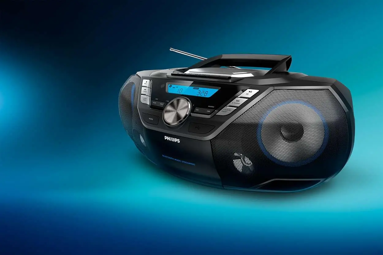Philips AZB798T/12 Bluetooth Czarny, Radiomagnetofon CD - cena i