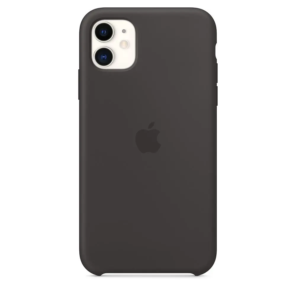 Etui Apple Silicone Case do iPhone 11 Czarny