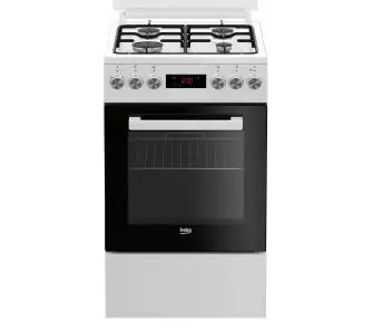 Газово-електрична кухонна плита Beko FSE52322DWD Termoобieg