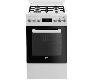 Газово-електрична кухонна плита Beko FSE52322DWD Termoобieg