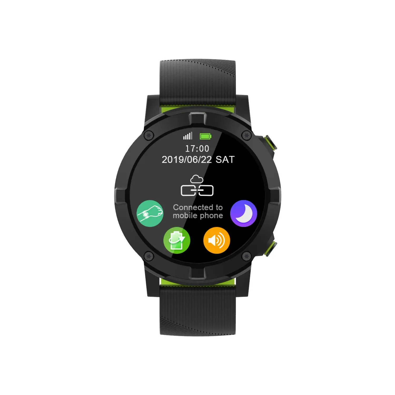 Smartwatch Motus AMOLED 48mm GPS Czarny