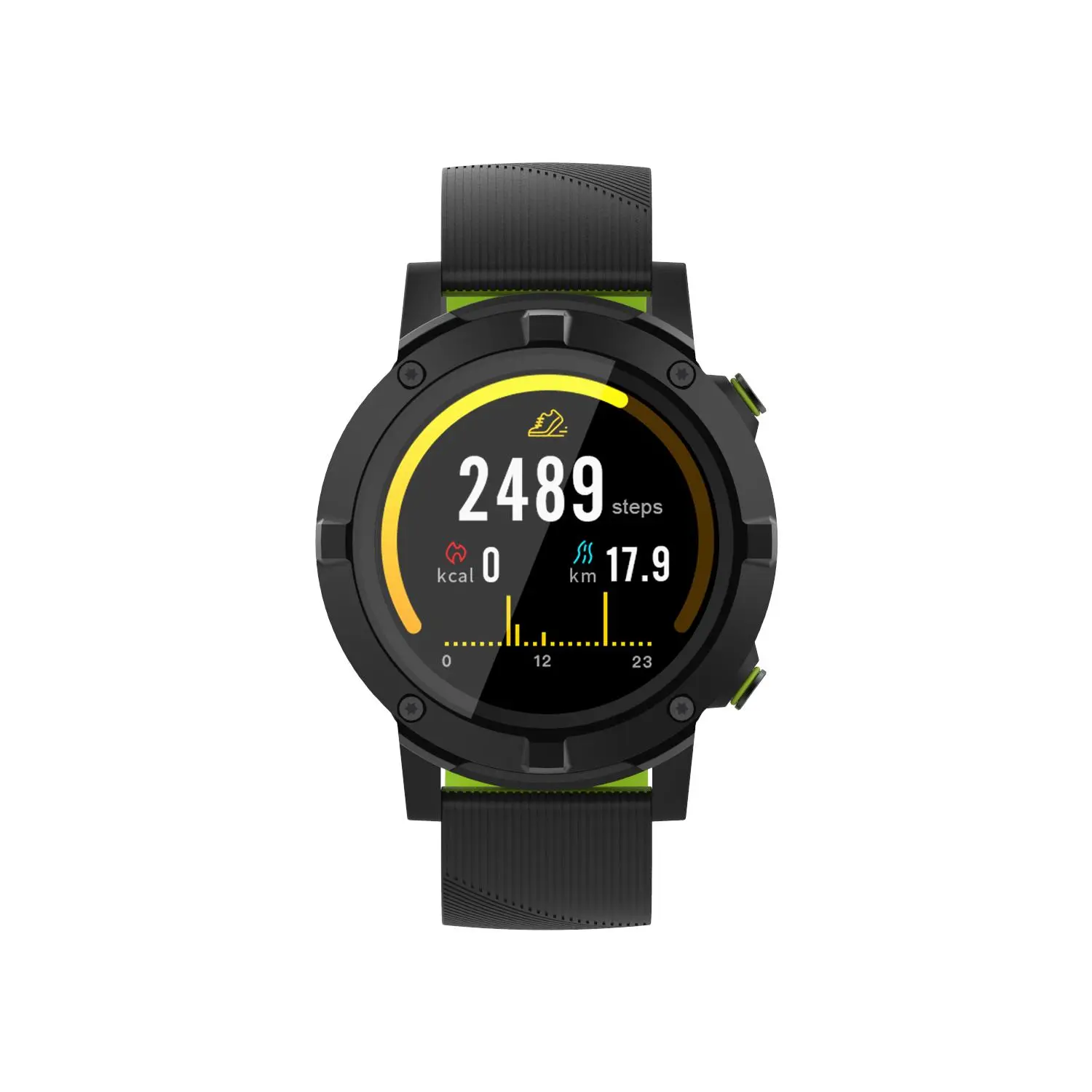 Smartwatch Motus AMOLED 48mm GPS Czarny