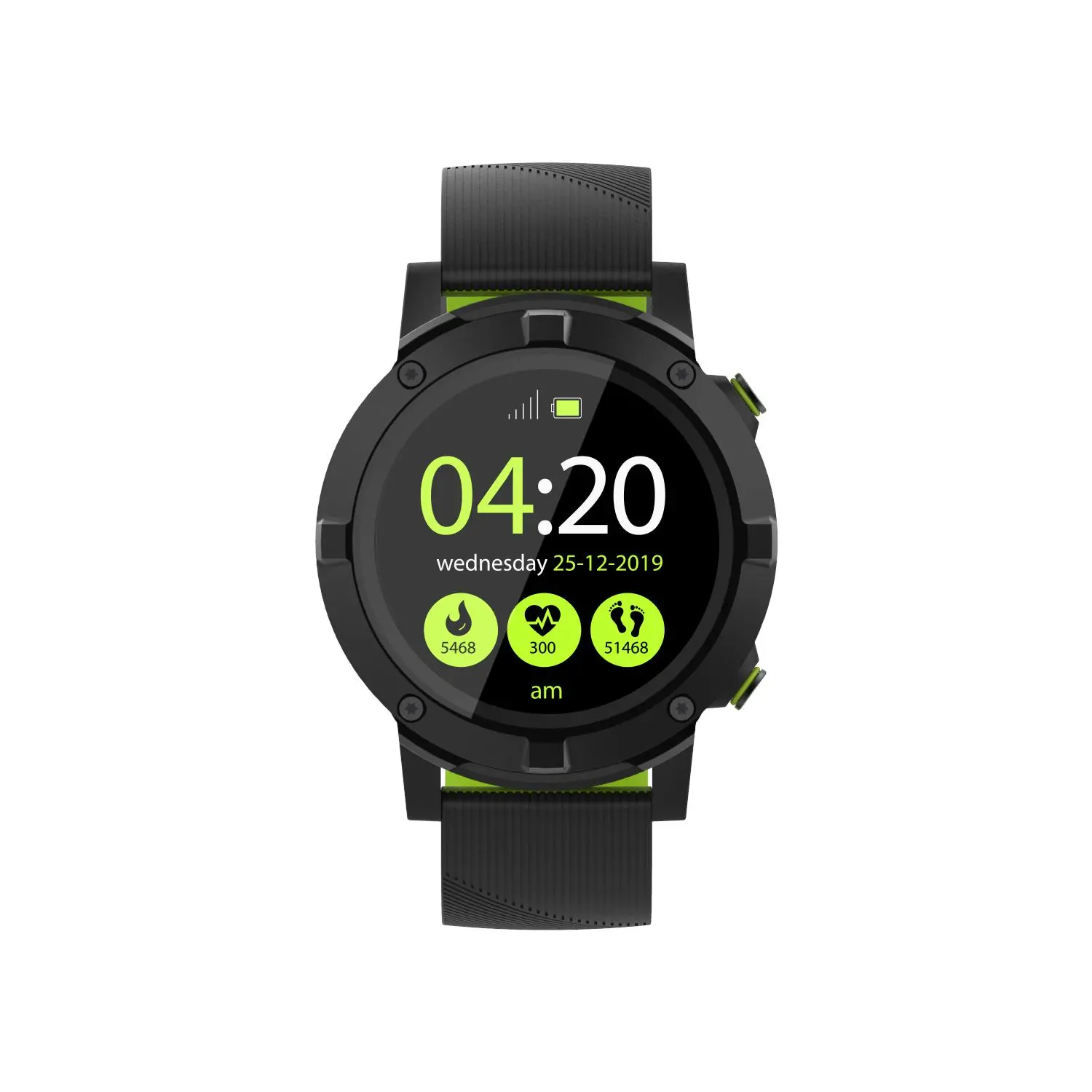 Smartwatch Motus AMOLED 48mm GPS Czarny