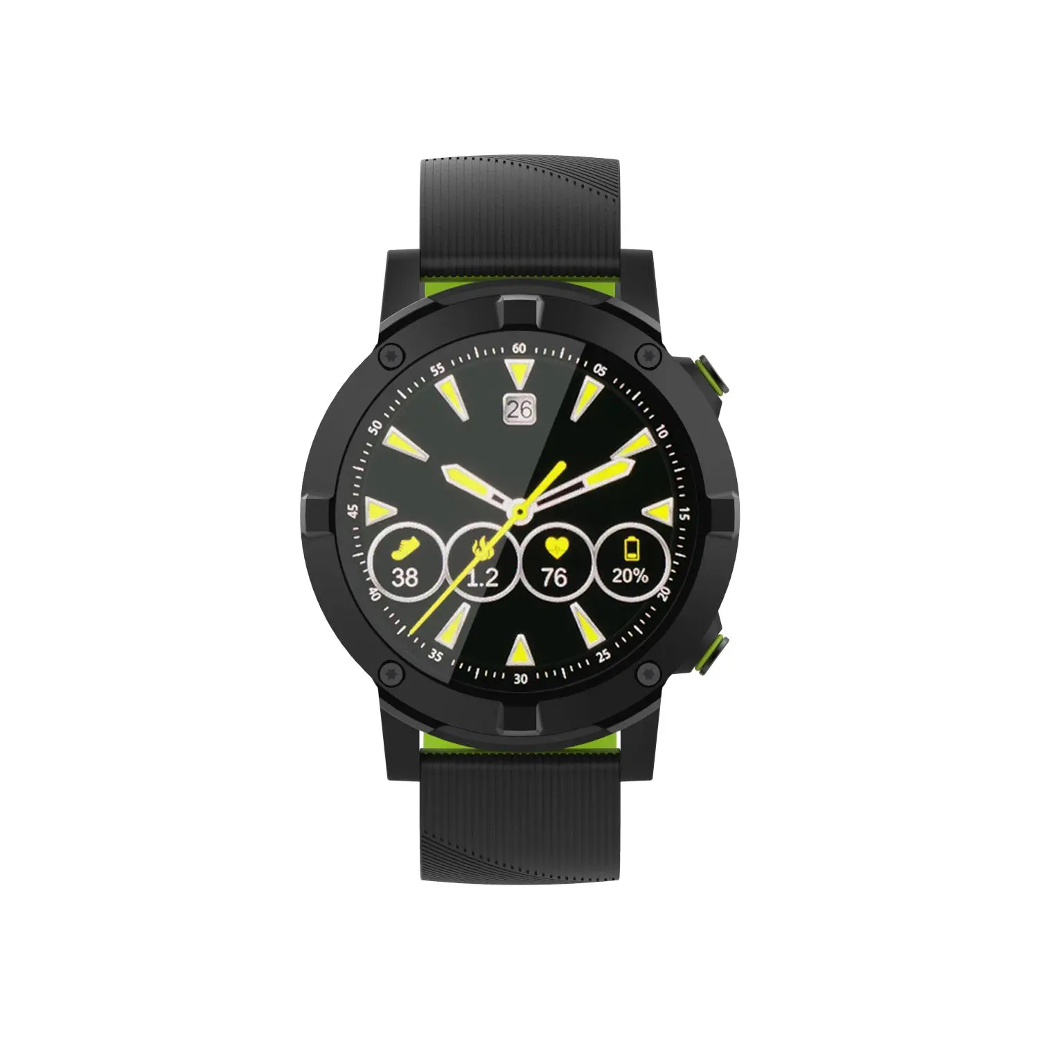 Smartwatch Motus AMOLED 48mm GPS Czarny