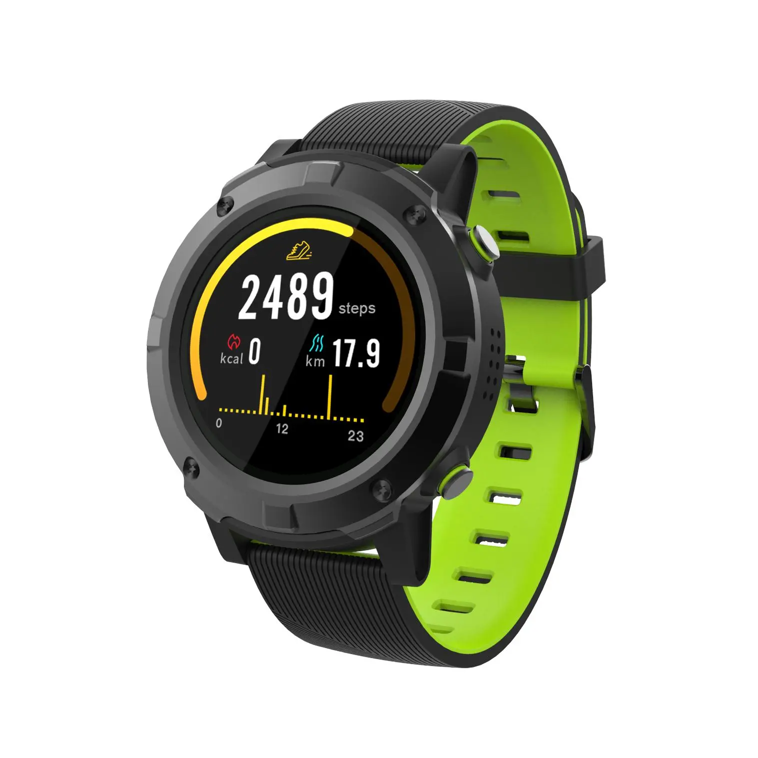Smartwatch Motus AMOLED 48mm GPS Czarny