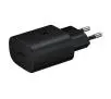 Ładowarka sieciowa Samsung EP-TA800XBEGWW 25W z kablem USB-C do USB-C 1m Czarny