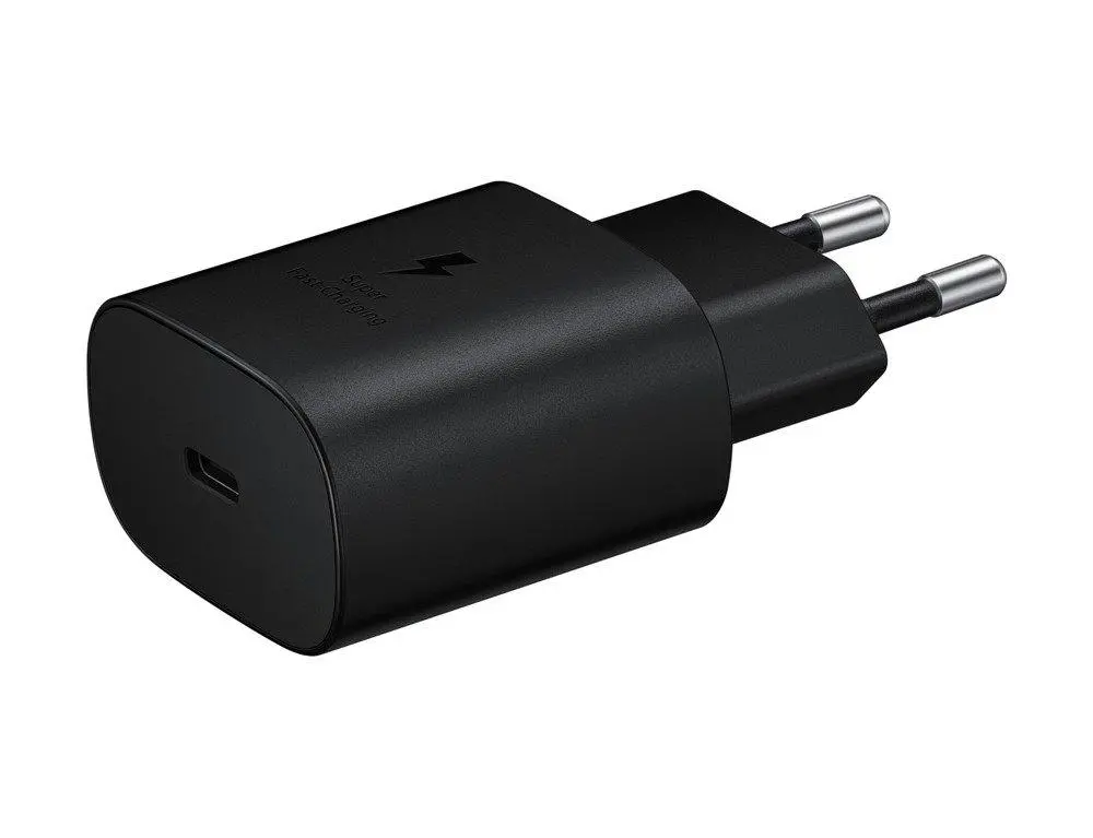 Ładowarka sieciowa Samsung EP-TA800XBEGWW 25W z kablem USB-C do USB-C 1m Czarny