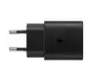 Ładowarka sieciowa Samsung EP-TA800XBEGWW 25W z kablem USB-C do USB-C 1m Czarny