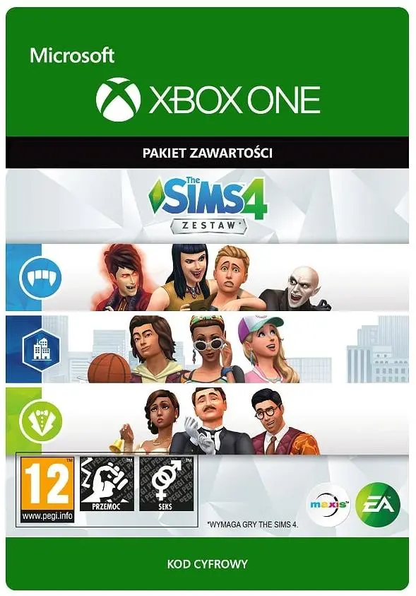 The Sims 4 - Pakiet Dodatków 4 DLC [kod aktywacyjny] Xbox One