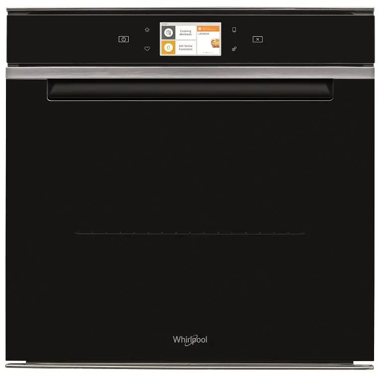 Piekarnik elektryczny Whirlpool W11I OM1 4MS2 H Termoobieg Termosonda Zdalne sterowanie Czarny