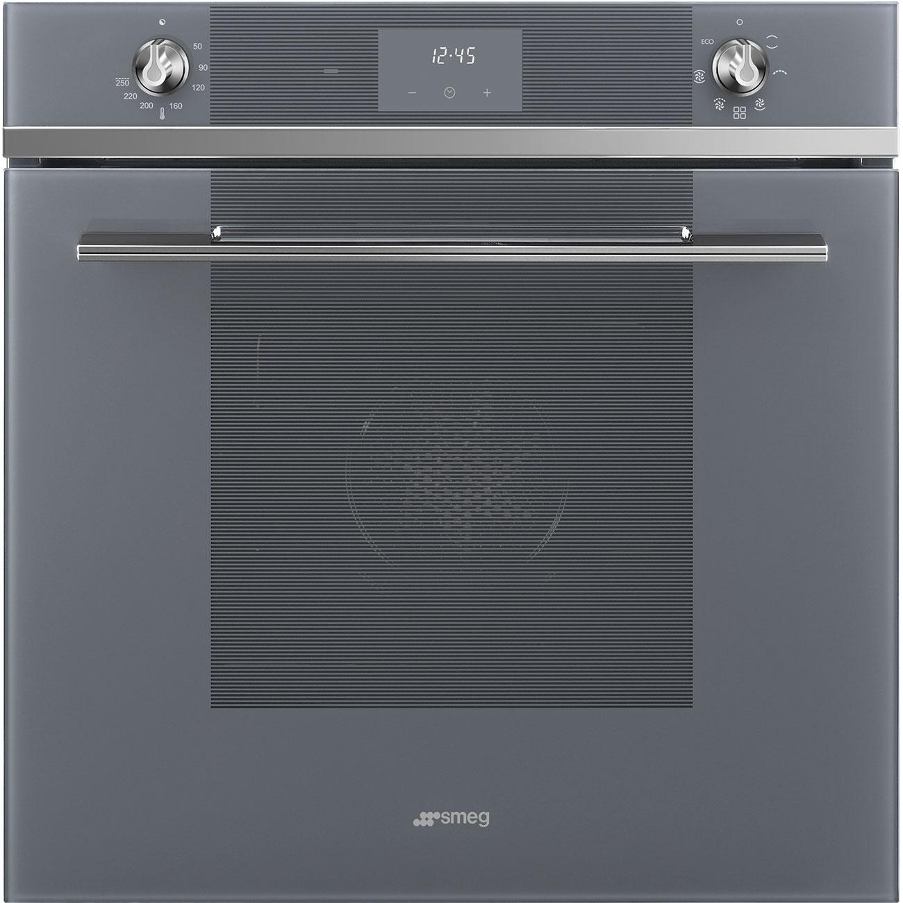 Piekarnik elektryczny Smeg Linea SF6100VS1 Termoobieg Srebrno-lustrzany