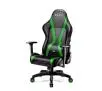 Fotel Diablo Chairs X-Horn 2.0 Normal Size Gamingowy do 160kg Skóra ECO Czarno-zielony