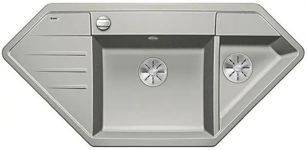 Zlewozmywak Blanco LEXA 9 E 524993 Granitowy Perłowoszary