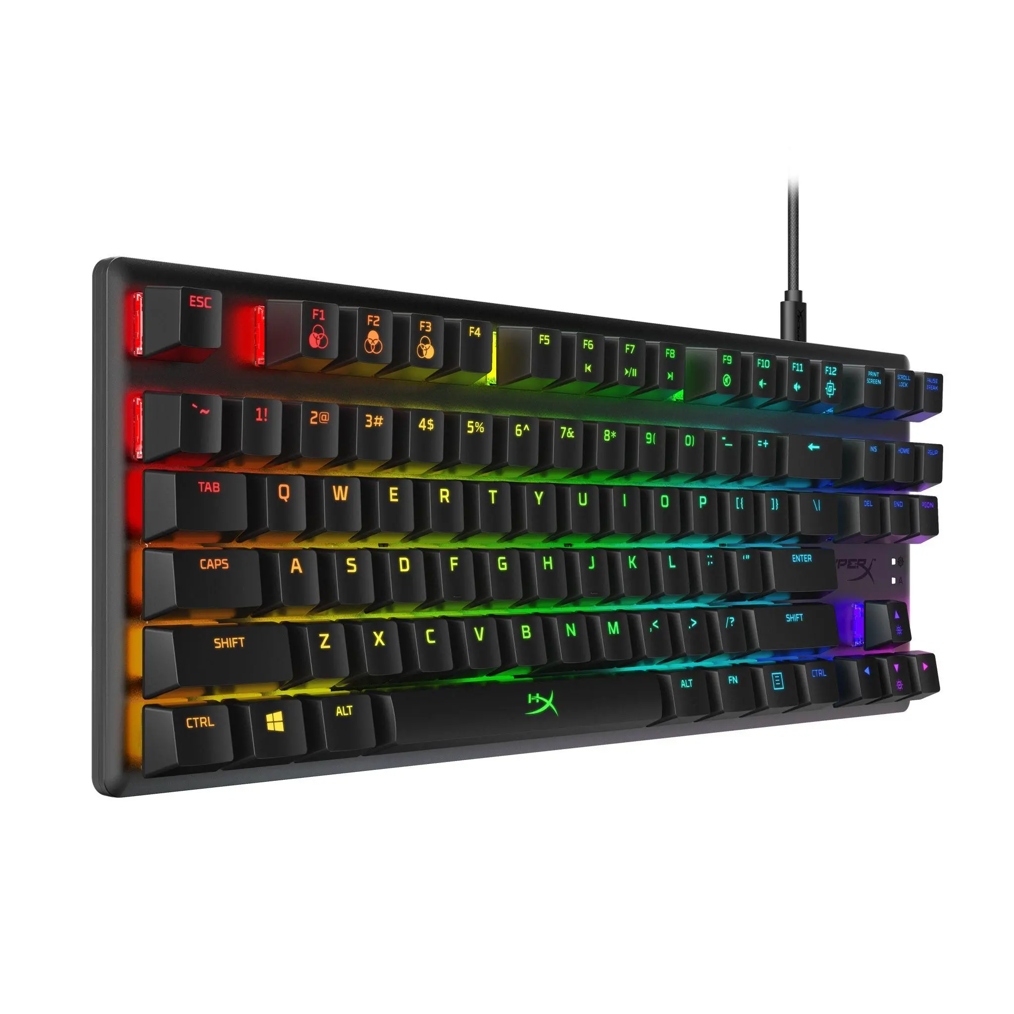 Klawiatura mechaniczna HyperX Alloy Origins Core Red Switch Czarny